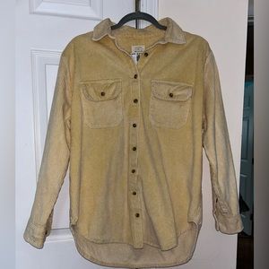 Corduroy billabong button up.